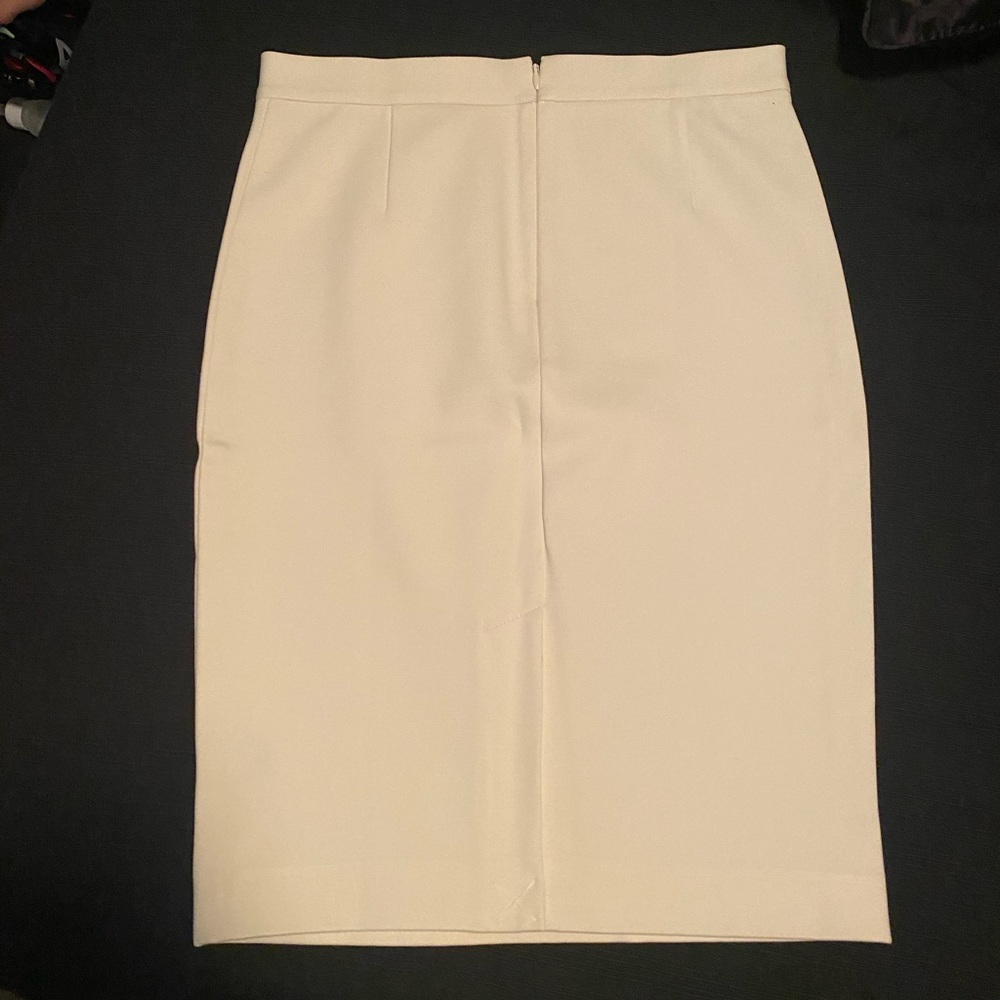 Victorias Secret Cream Pencil Skirt